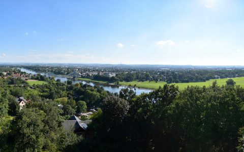 Belvedere Dresden-Loschwitz Panorama