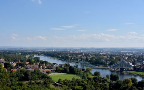Belvedere Dresden-Loschwitz Blick